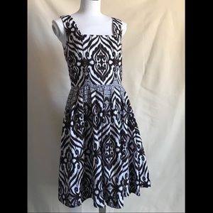 Eva Mendes Fit And Flare Dress 6